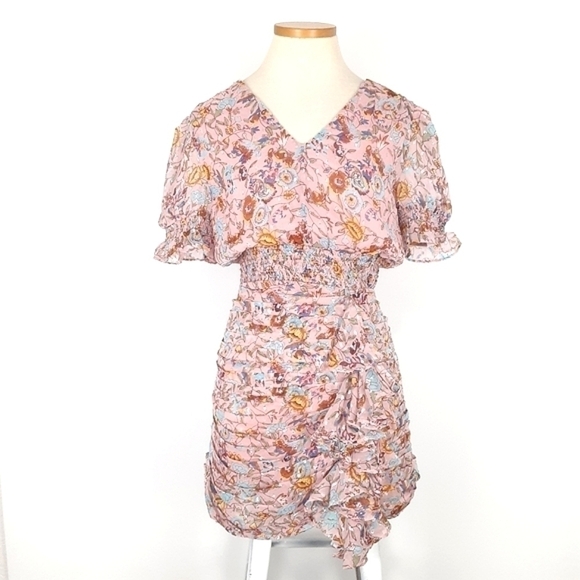 NWT Walter Baker Mars Dress In Boho Floral Print Size 2  Retail: $228 - Picture 2 of 11